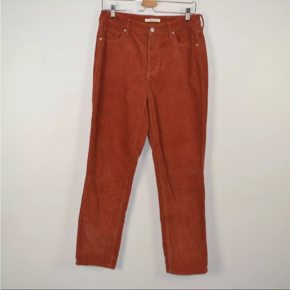 Rust Corduroy Pants